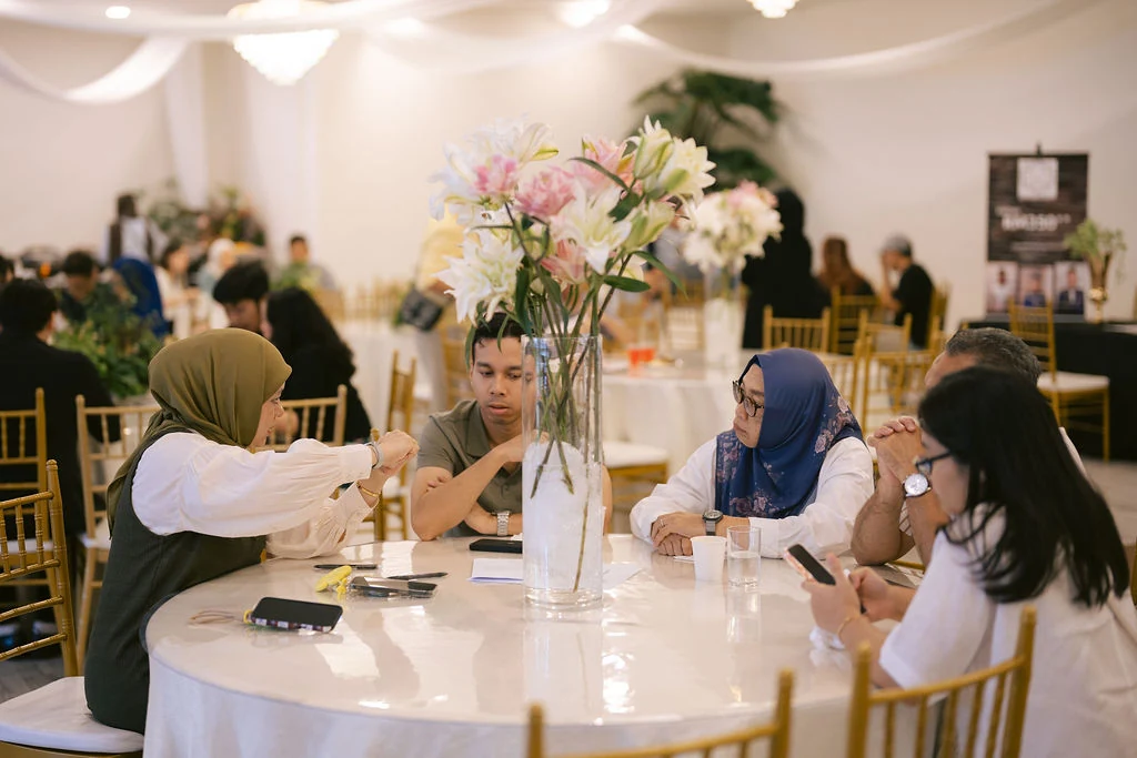 Luminare event and wedding planning consultation at the venue